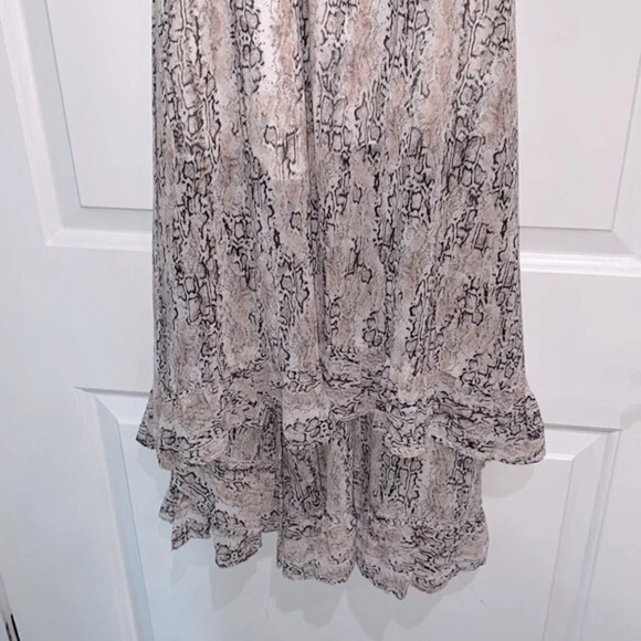 Miami by Francesca’s leopard print wrap maxi dress size xsmall - Picture 7 of 15